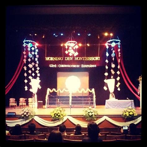 Graduation Stage Design