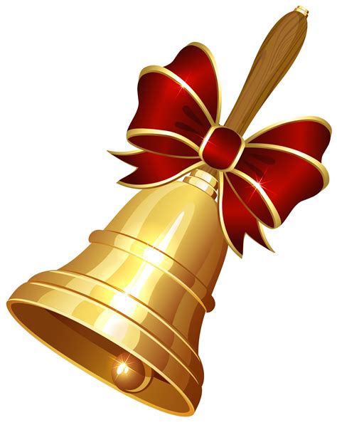 Christmas Bell Santa Claus Clip Art Christmas Bell Transparent Png | Images and Photos finder