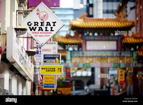 China town Manchester UK Chinese arch Manchester village signs ...