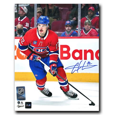 Arber Xhekaj Montreal Canadiens Autographed Action 8x10 Photo | CoJo ...