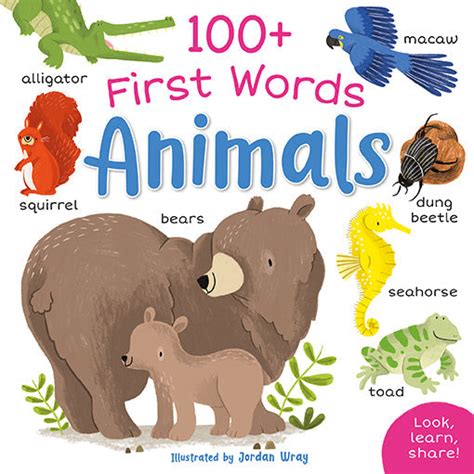 100+ First Words Animals – BookXcess