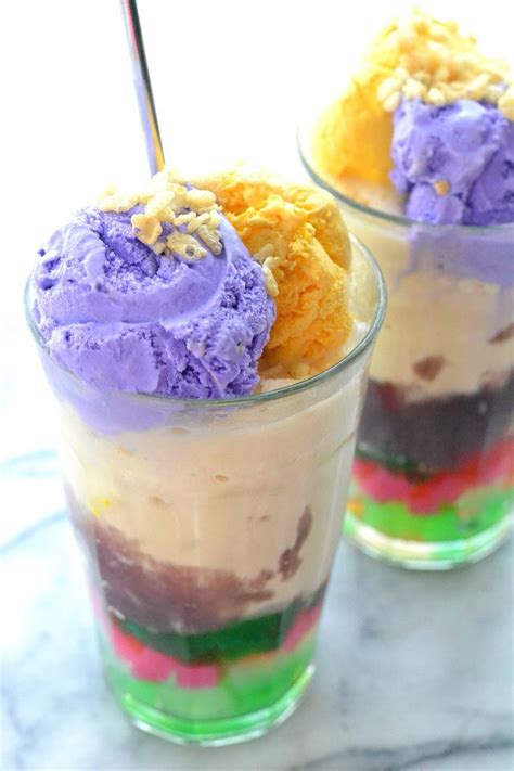 Sweet and satisfying halo-halo, a beloved traditional dessert from the ...