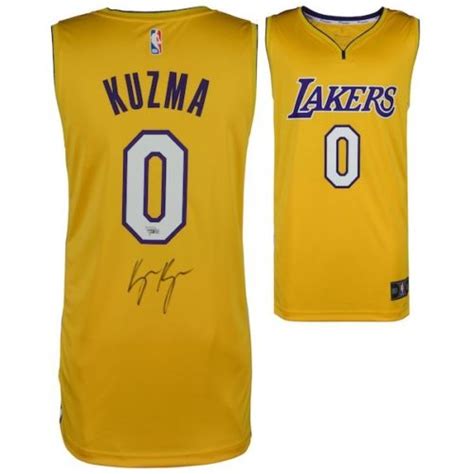 Kyle Kuzma Signed Lakers Fanatics Jersey (Fanatics Hologram) | Pristine Auction