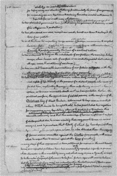 Drafting the Declaration of Independence