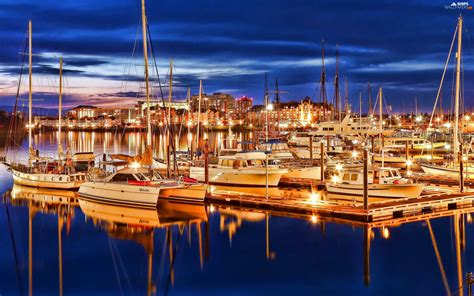 Yachts: Yachts At Night