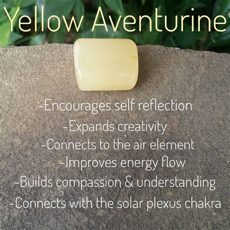 Yellow aventurine is one of the many stones in the aventurine family. It is great for providin ...