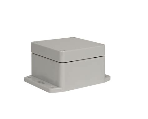 IP65 NEMA 4X Box with Mounting Brackets PN-1331-MB - Bud Industries