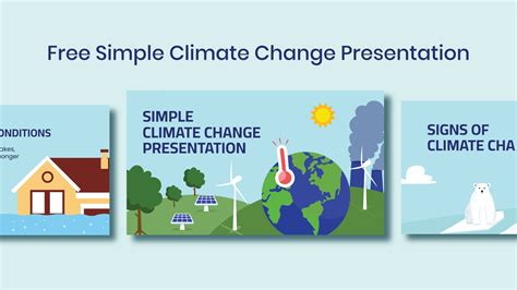 Simple Climate Change Presentation in PowerPoint, PDF, Google Slides - Download | Template.net