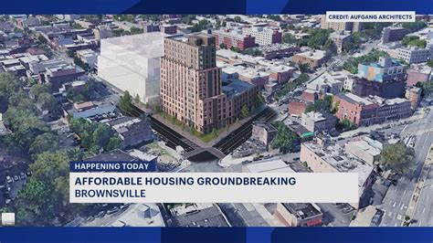 Organizers break ground on new affordable housing building in Brownsville