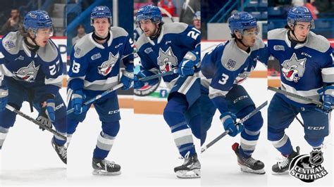 Five Sudbury Wolves Players Listed in 2023 NHL Central Scouting Final ...