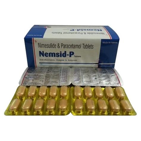 Buy Nimesulide And Paracetamol Combination Tablets Price - Mylovedose