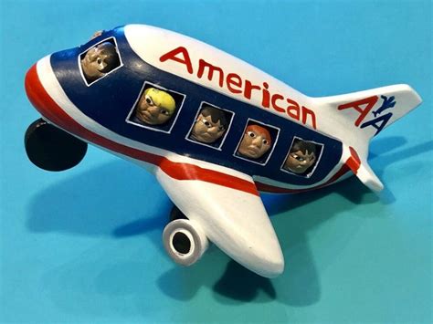 AMERICAN AIRLINES HAND PAINTED CERAMIC PLANE-OLD LOGO | American ...