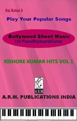 KISHORE KUMAR HITS FOR KEYBOARD GUITAR: Easy Piano sheet music notes for Kishore Kumar songs in ...