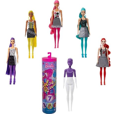 Barbie Color Reveal Estilo Brilhante Mattel 7 Surpresas | Mercado Livre