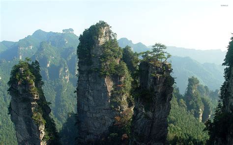 Tianzi mountains, China wallpaper - Nature wallpapers - #30210