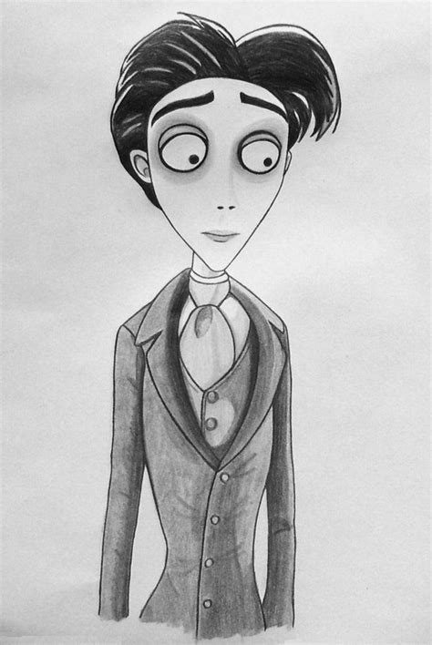 Tim Burton Drawings Corpse Bride Victor