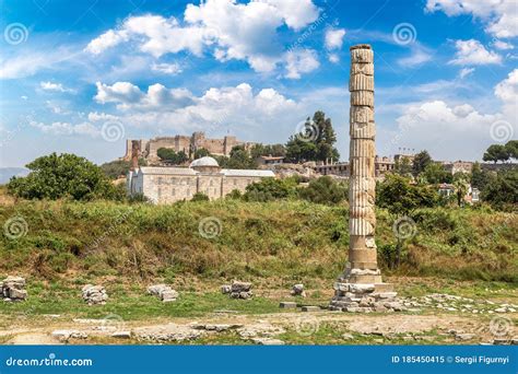 Temple of Artemis at Ephesus Stock Image - Image of temple, traditional: 185450415