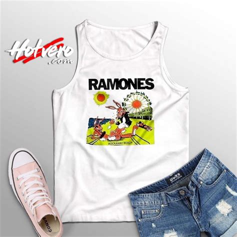 Vintage Ramones Rockaway Beach Summer Tank Top By Hotvero.com