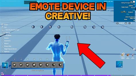 How To Get FREE OG EMOTES in Fortnite Creative (Emote Device Glitch ...