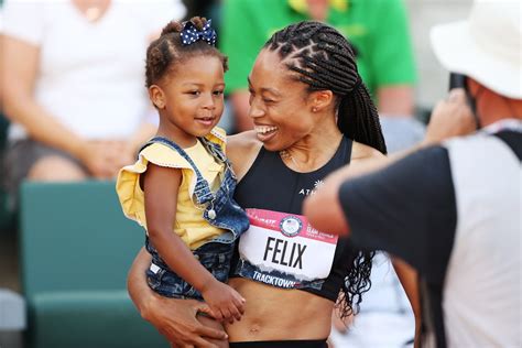 Allyson Felix Reunites With Daughter After Tokyo Olympics