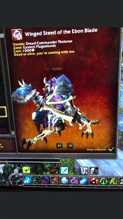 Is this mount worth it for a death knight? : r/wow