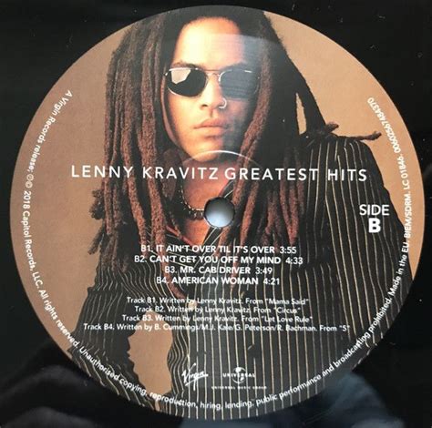 Lenny Kravitz Greatest Hits - VinylVinyl