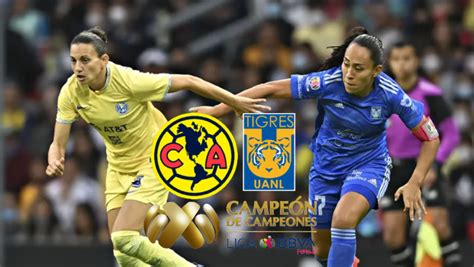 América vs Tigres: Horario Campeón de Campeones. Liga MX Femenil- Grupo ...