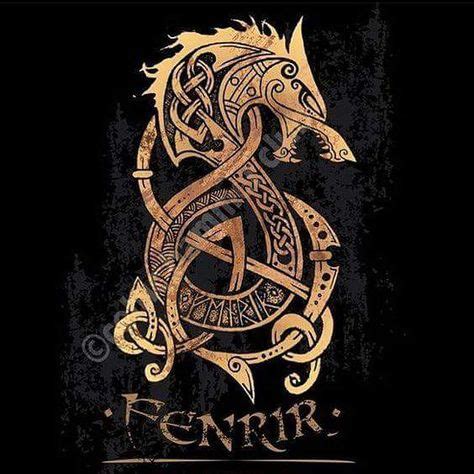 Fenrir Le Déplorable on (With images) | Mythology tattoos, Celtic tattoos, Viking art