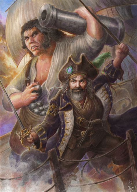 ArtStation - The Dread Pirate Roberts 30 years after the incident of Florin