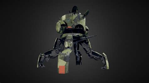 Swedish Military Walker (Stålenhag) - 3D model by hiyougami [4ddaf41 ...