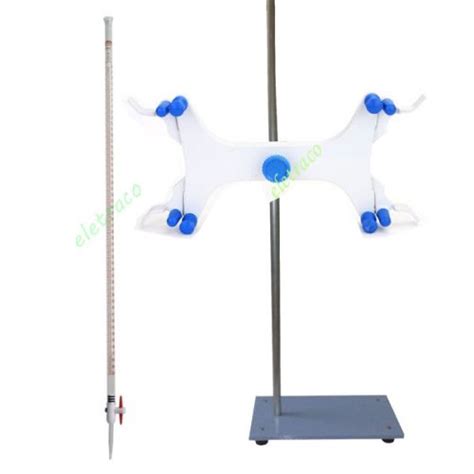 Burette with Clamp and Retort Stand | Malaysia Lab Supplies