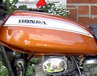 Original paint colors for 1971cl175 honda motorcycles