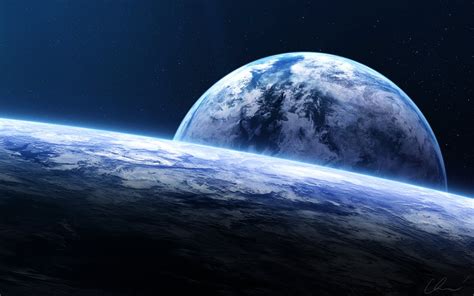 Earth Horizon Spacescape Wallpapers | HD Wallpapers