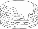 Pancakes coloring page  Free Printable Coloring Pages sketch template