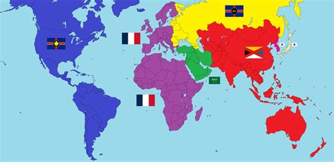 Code Geass's Map Of The World : Year 2000 | Fandom