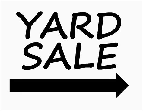 Editable Printable Yard Sale Signs