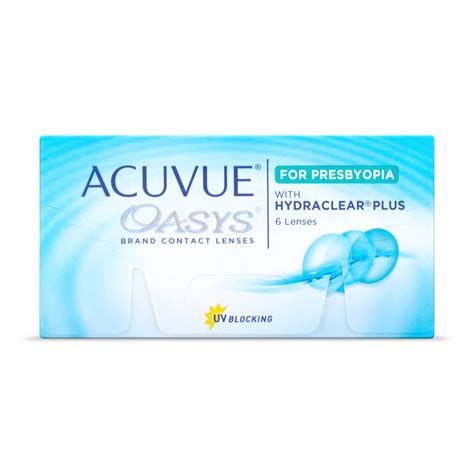 Acuvue® Oasys Presbyopia Contact Lens (6 lens pack) for Weekly Use ...