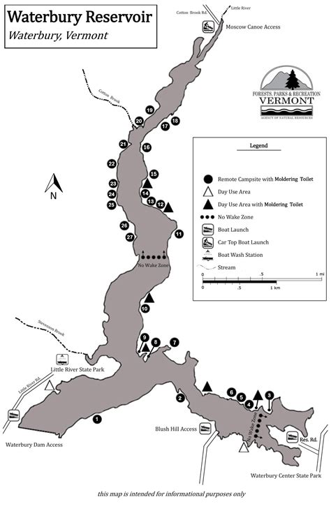 Waterbury Vt Map