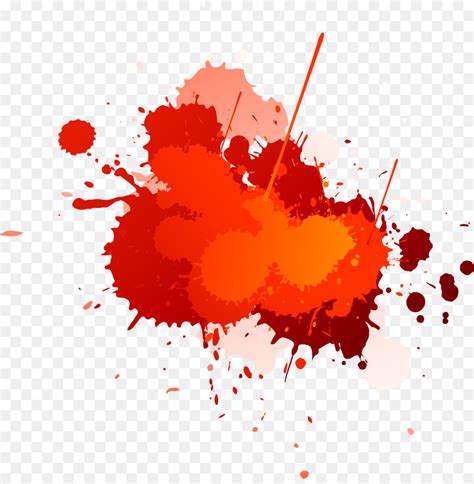 Free Red Paint Splatter Transparent, Download Free Red Paint Splatter ...