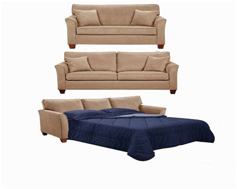 InRoom Designs Microfiber Sleeper Sofa & Reviews | Wayfair