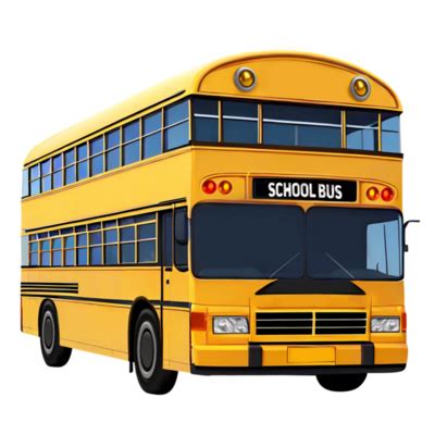 Yellow School Bus PNGs for Free Download