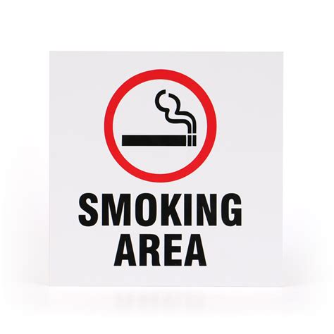 Get a quote - Smoking area sign - Business Procurement | Star Merchant