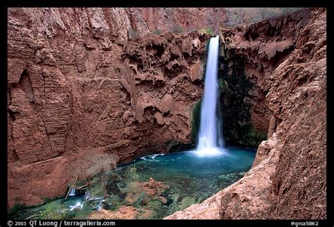 Picture/Photo: Mooney falls. Grand Canyon National Park