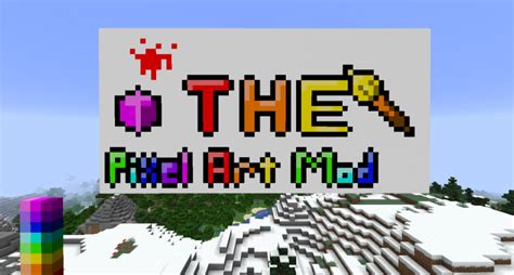 The Pixel Art Mod | MCreator