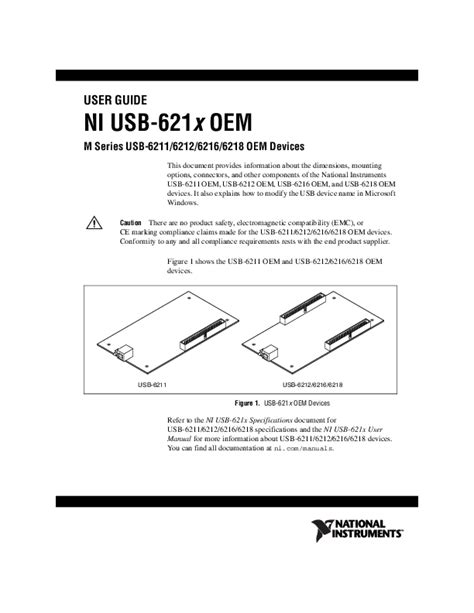 National Instruments USB 6212