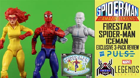 Marvel Legends SPIDER-MAN Amazing Friends 3 Pack Hasbropulse Exclusive Figure - www.gruponym.mx