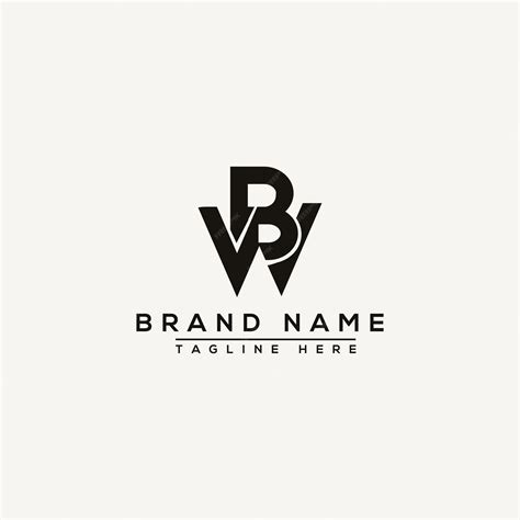 Premium Vector | BW Logo Design Template Vector Graphic Branding Element