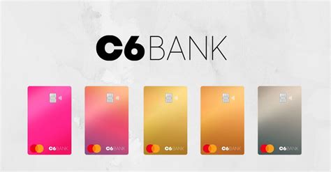 C6 Bank lança mais cinco opções de cores de cartão - Passageiro de Primeira