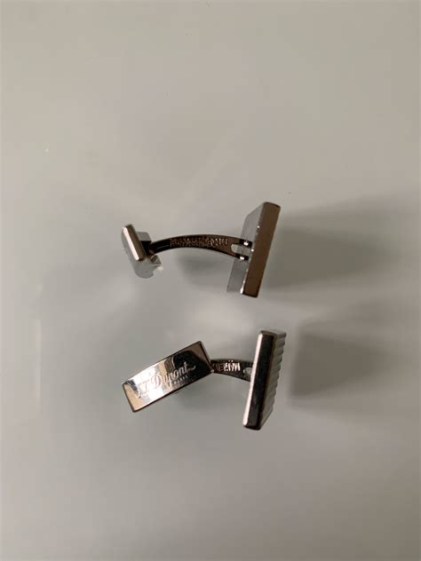 S.T. Dupont Cufflinks – 5172 Diamond Head Square (In TWO Bond films)