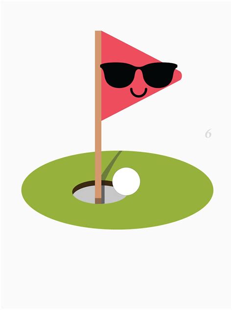 "Golf Emoji " T-shirt by HippoEmo | Redbubble